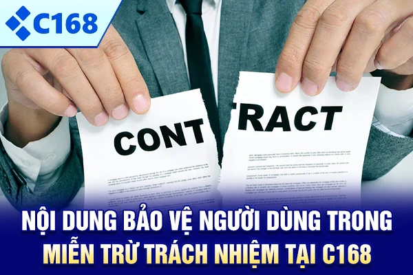 Nội dung bảo vệ người dùng trong miễn trừ trách nhiệm tại C16